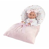 Llorens 73901 NEW BORN HOLIKA - realistick panenka miminko s celovinylovm tlem - 40cm